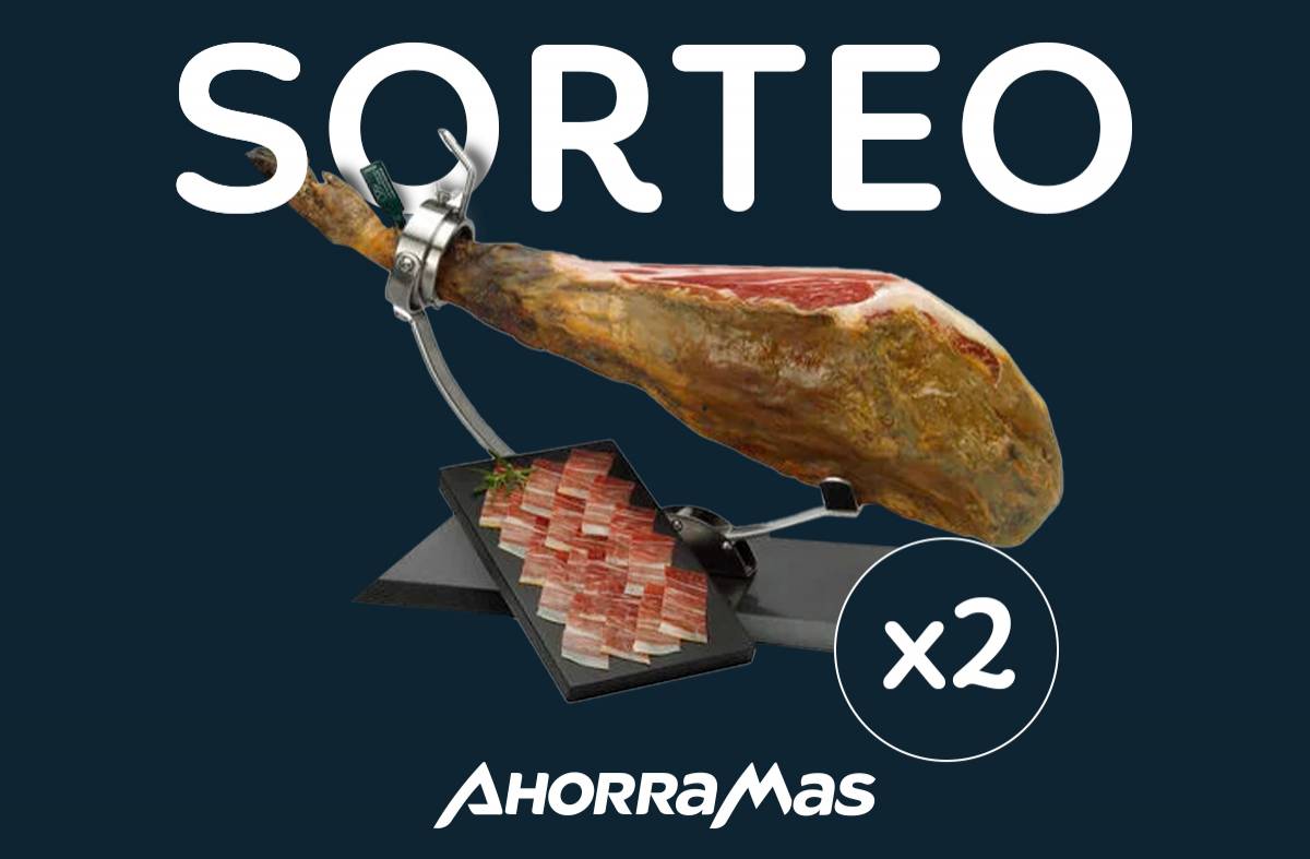 Ahorramas te regala un jamón reserva de 7 kilos: ¿Cómo conseguirlo?