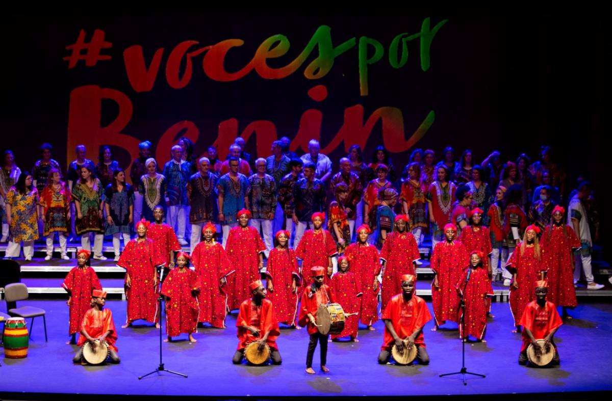 Los ritmos africanos de 'Voces por Benin' llenarán los Jardines del Palacio de Boadilla este domingo 
