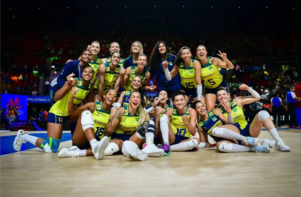 Brasil ha anunciado la composición de su selección para la VNL 2025