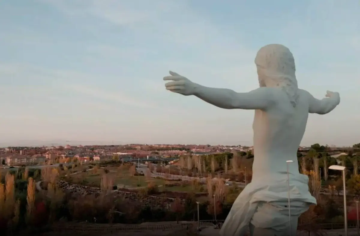 Polémica en Boadilla por el proyecto del Cristo más grande del mundo: el reel viral que ha encendido el debate