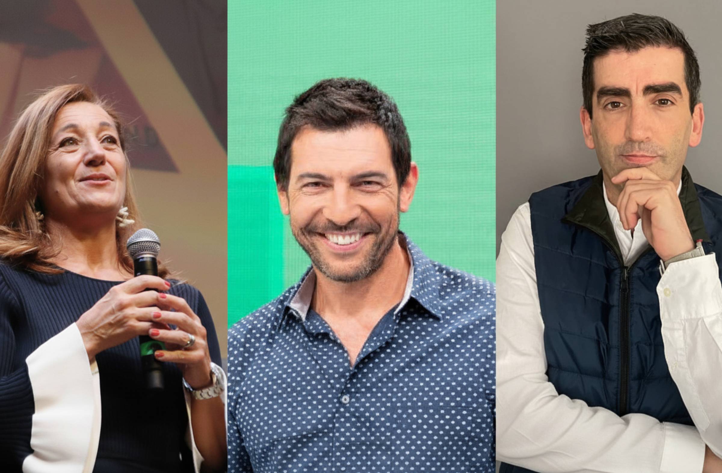 
                                                    Nacho Caballero, Quico Taronjí y Lola Fernández Ochoa, ponentes de la II edición de 'Espacio Conferencias'
