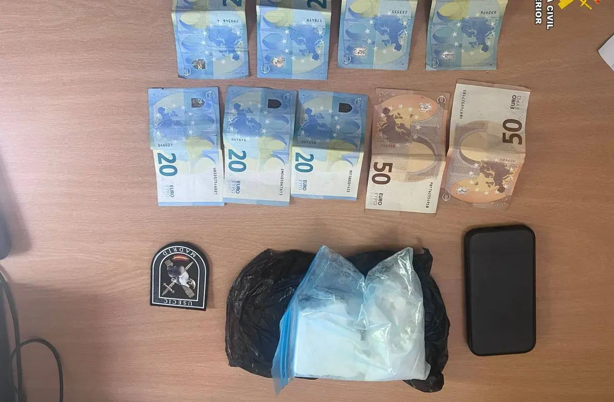 La Guardia Civil detiene en Brunete a un hombre por un delito contra la salud pública