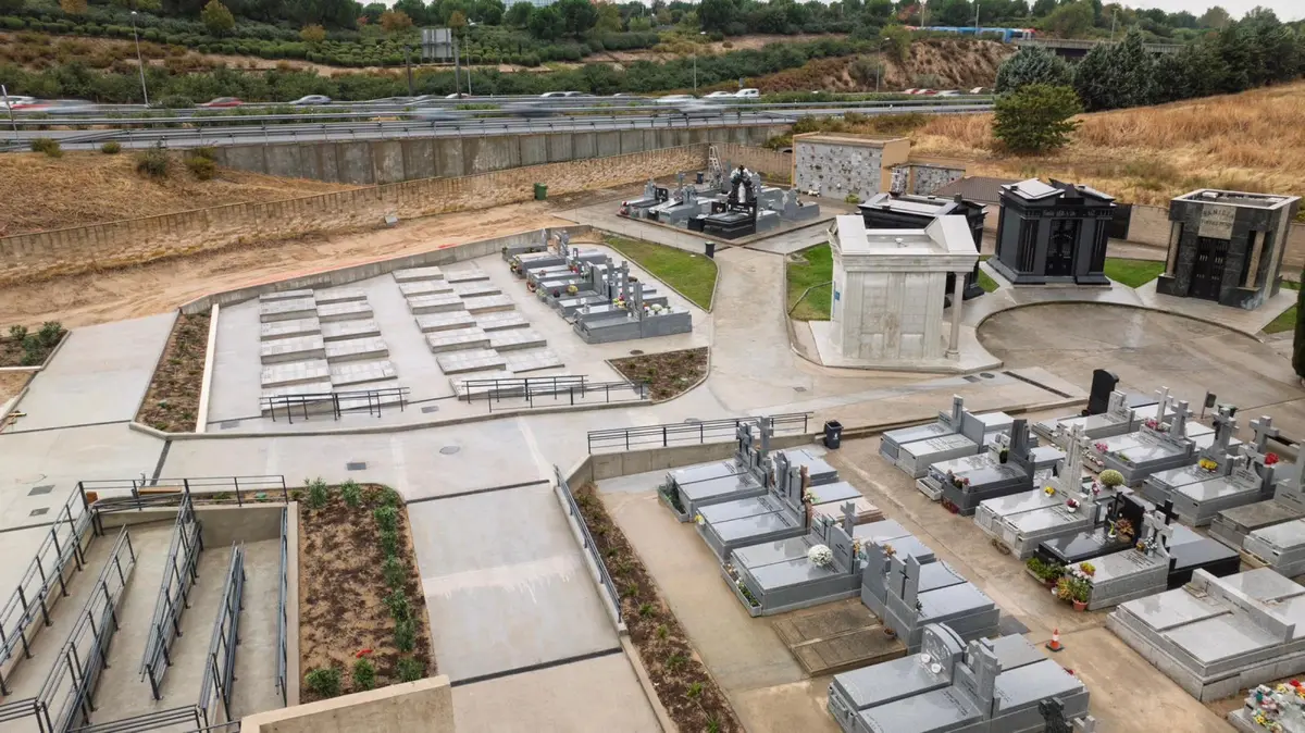 Finalizan las obras de ampliación del cementerio municipal de Boadilla