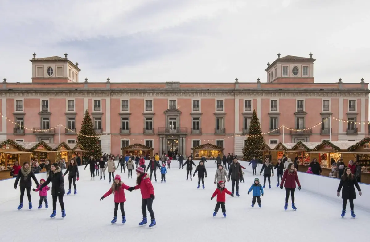 El Palacio de Boadilla acogerá un Parque Navideño con una gran pista de patinaje sobre hielo
