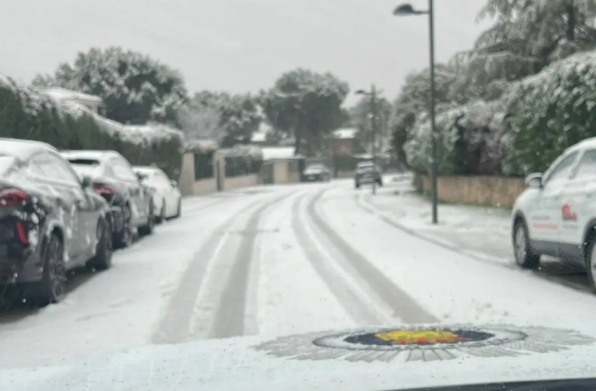 
                                        Nevada en Boadilla: alerta activada y complicaciones de movilidad