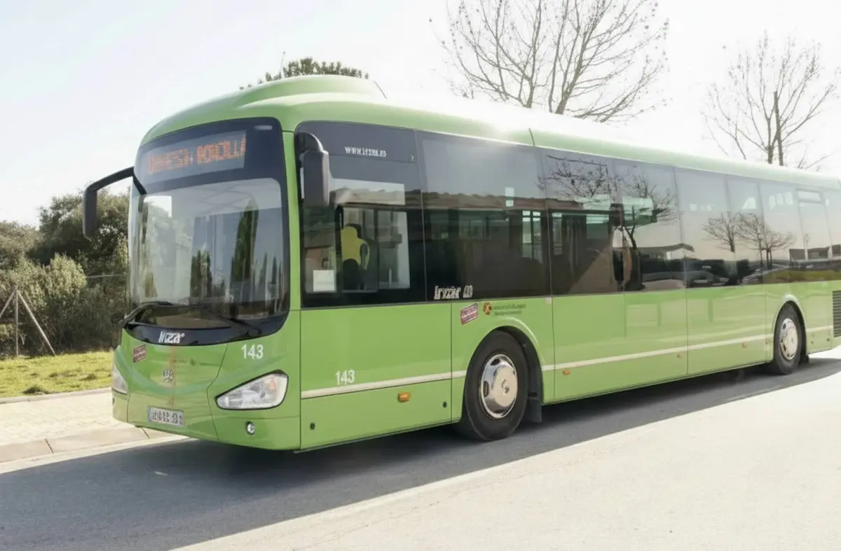 La línea de autobús 571 suprime algunas paradas hasta que finalice la obra en la avenida Monte Segovia