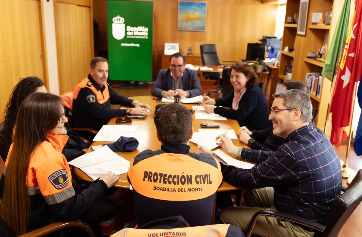 Protección Civil Boadilla realizó 2152 intervenciones en 2025, con un tiempo medio de respuesta de 4,4 minutos