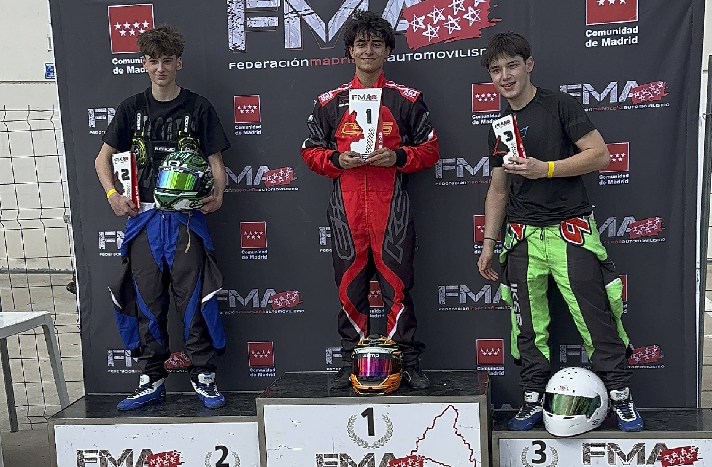 
                                                    El joven boadillano Jacobo Barrio se sube al podio en el Campeonato Madrileño de Karting 