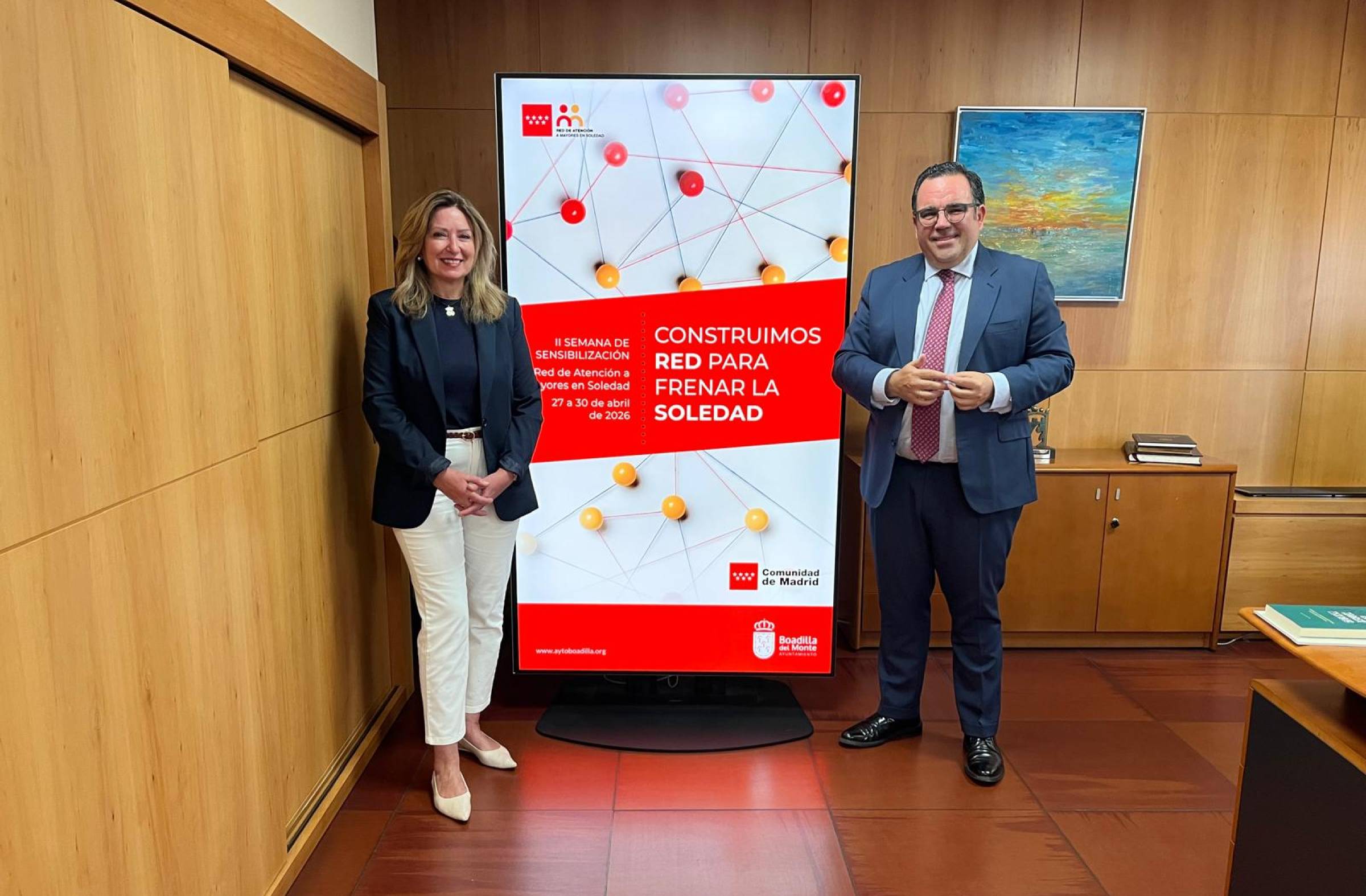 
                                                    Boadilla participará en la 'II Semana de Sensibilización en Soledad No Deseada', del 27 al 30 de abril