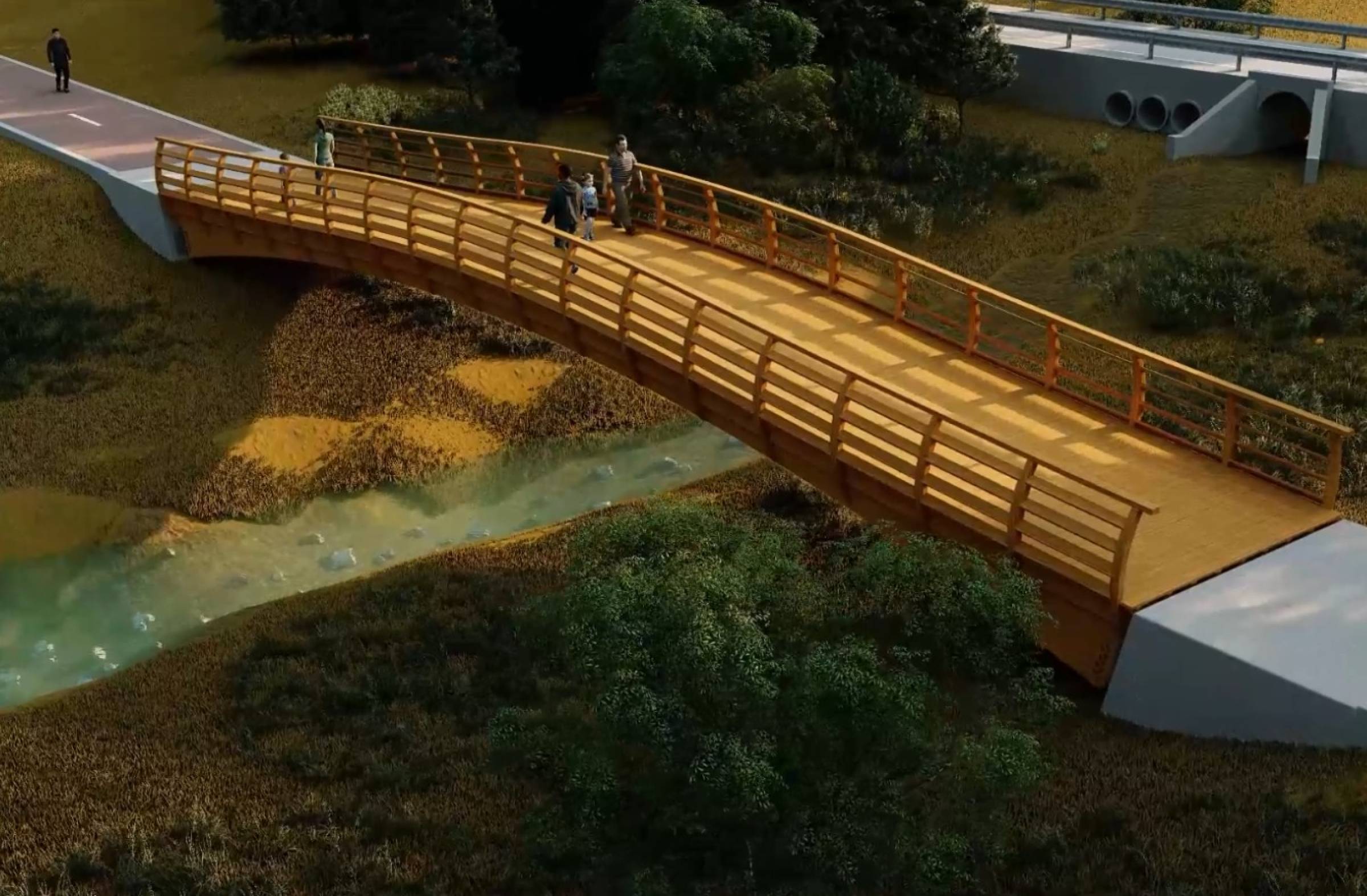 
                                                    El carril bici de Boadilla se ampliará con una nueva pasarela sobre el arroyo Valenoso y 781 metros más