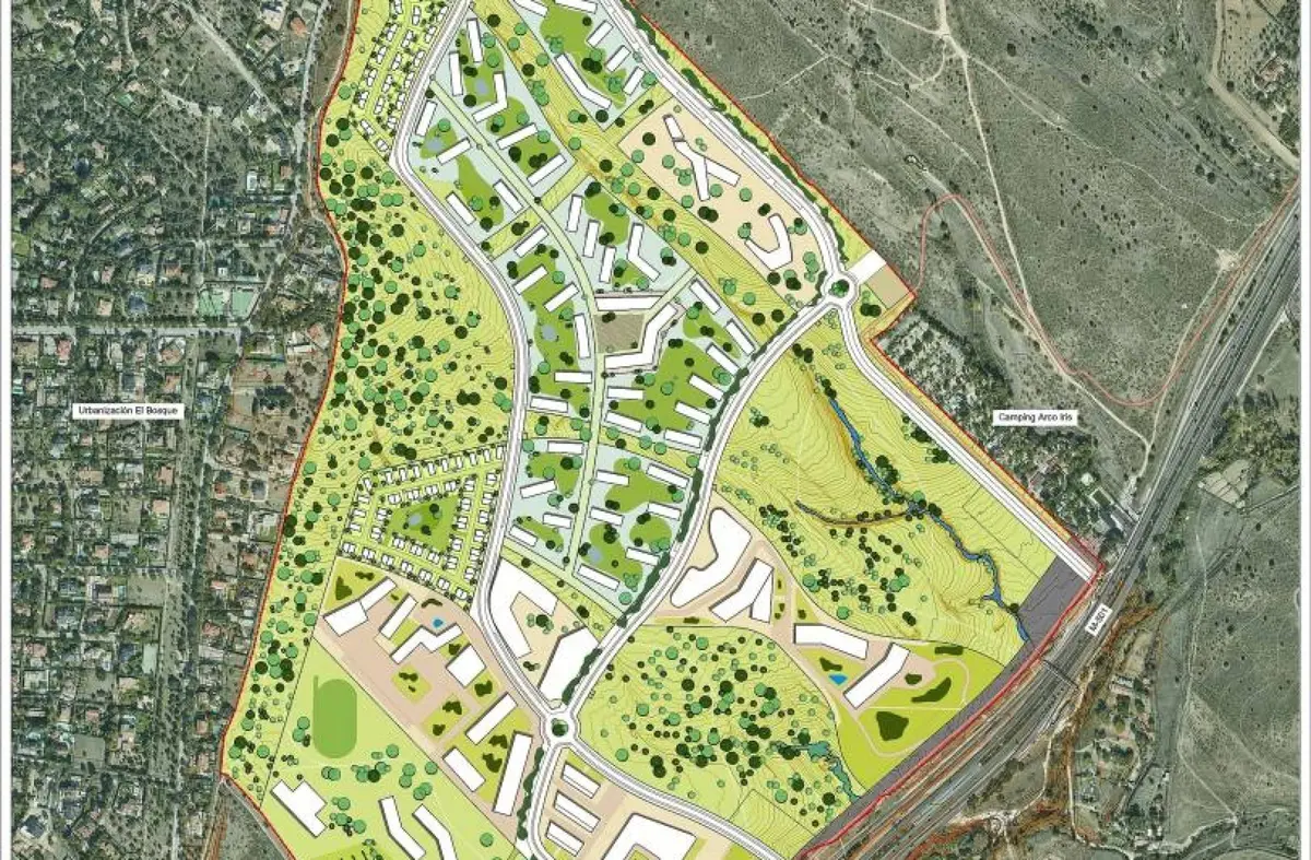  1000 nuevas viviendas frente a la Urbanización El Bosque: la mitad de ellas serán protegidas