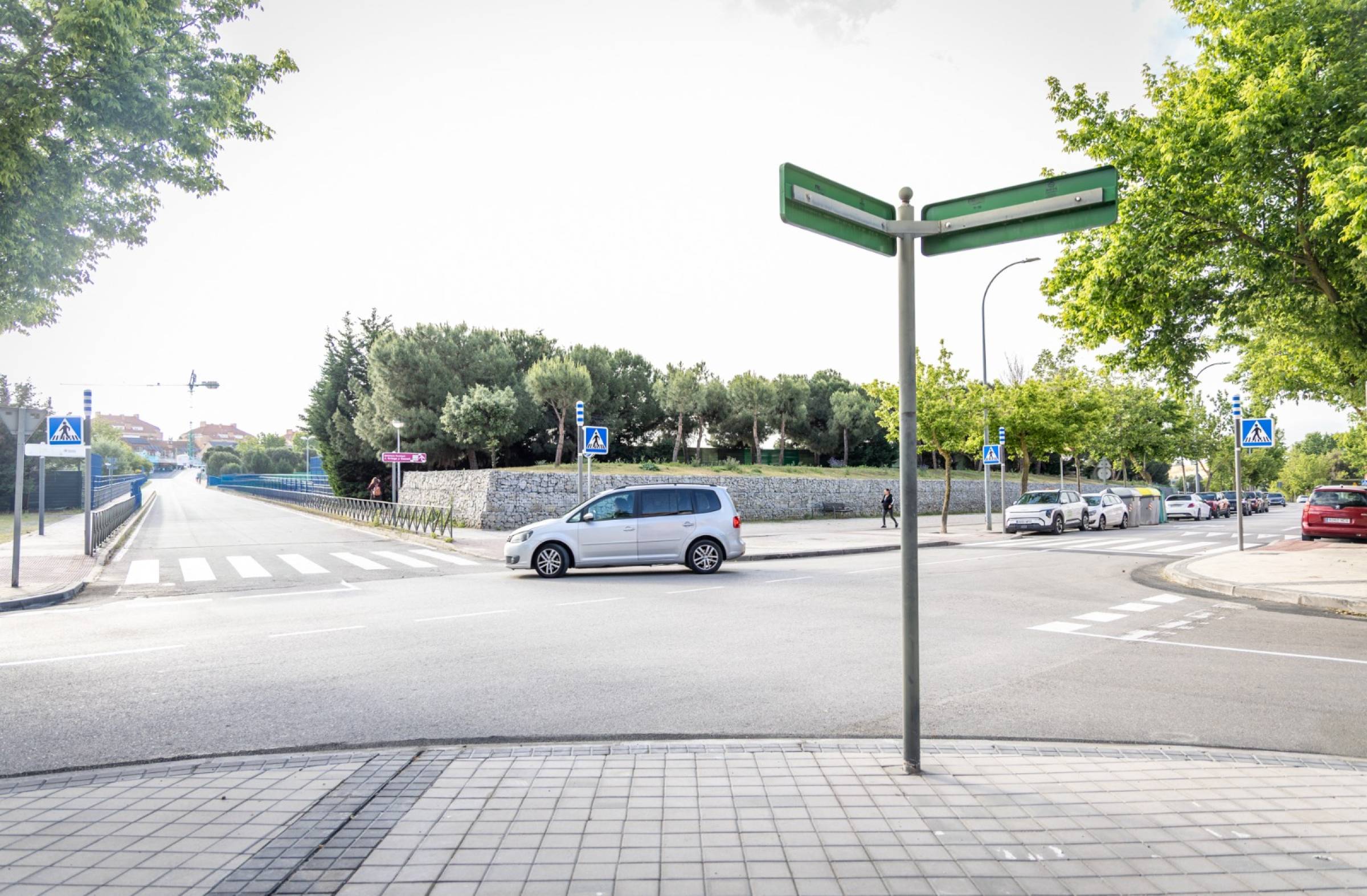 
                                                    Boadilla finaliza las obras de mejora en dos intersecciones de los puentes sobre la M-50