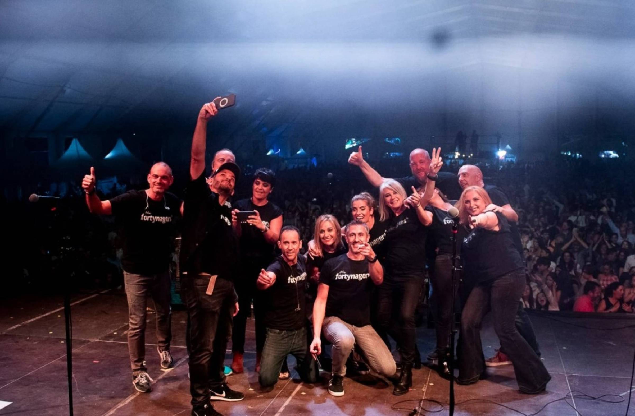 
                                                    El grupo local The Fortynagers ofrece mañana un concierto solidario en el colegio Mirabal