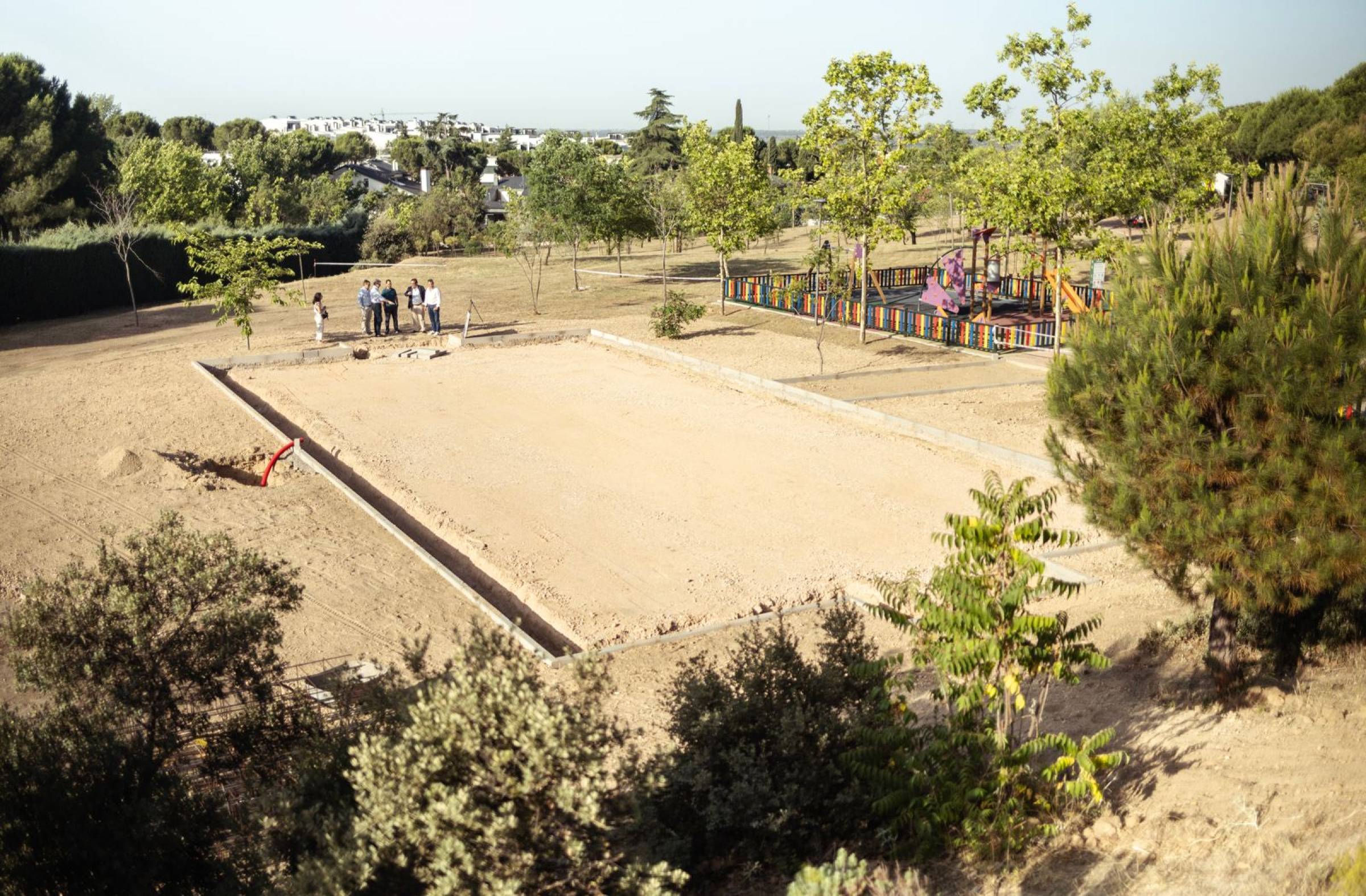 
                                                    Boadilla contará con nuevas pistas deportivas de acceso libre en varios parques del municipio