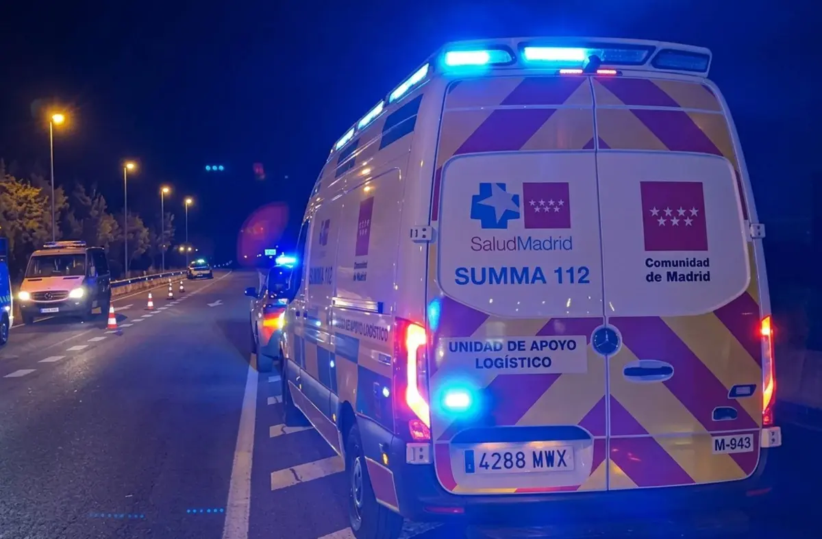 Muere un motorista tras salirse de la vía en la M-516, en Boadilla del Monte