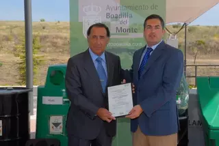 El Punto Limpio de Boadilla recibe la certificación ISO 14001 de gestión ambiental de la Cámara de Comercio de Madrid