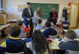 El alcalde entrega a los alumnos del CEIP Ágora el Cortometraje de Animación contra la violencia de género Igualia