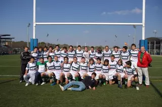 Los cadetes del Club Tasman Rugby Boadilla campeones de Madrid