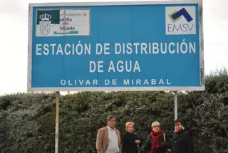 El  Psoe de Boadilla realiza una propuesta para solucionar el problema del agua en el Olivar de Mirabal