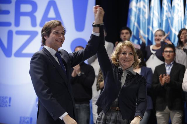Esperanza Aguirre incluye a Terol en la candidatura popular al Parlamento Regional
