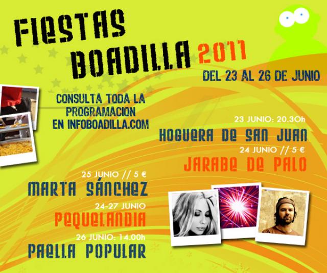 Fiestas de Boadilla, del 23 al 26 de Junio