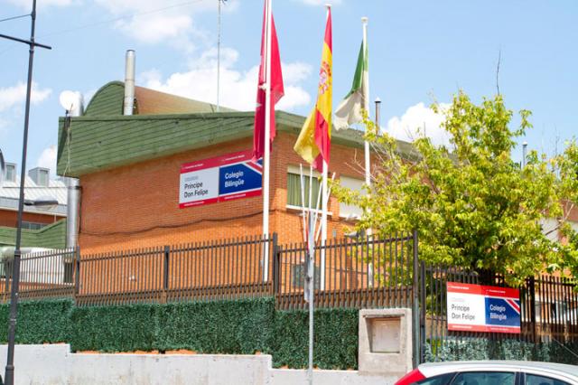El Ayuntamiento inicia las obras de remodelación del comedor del colegio Príncipe Don Felipe 
