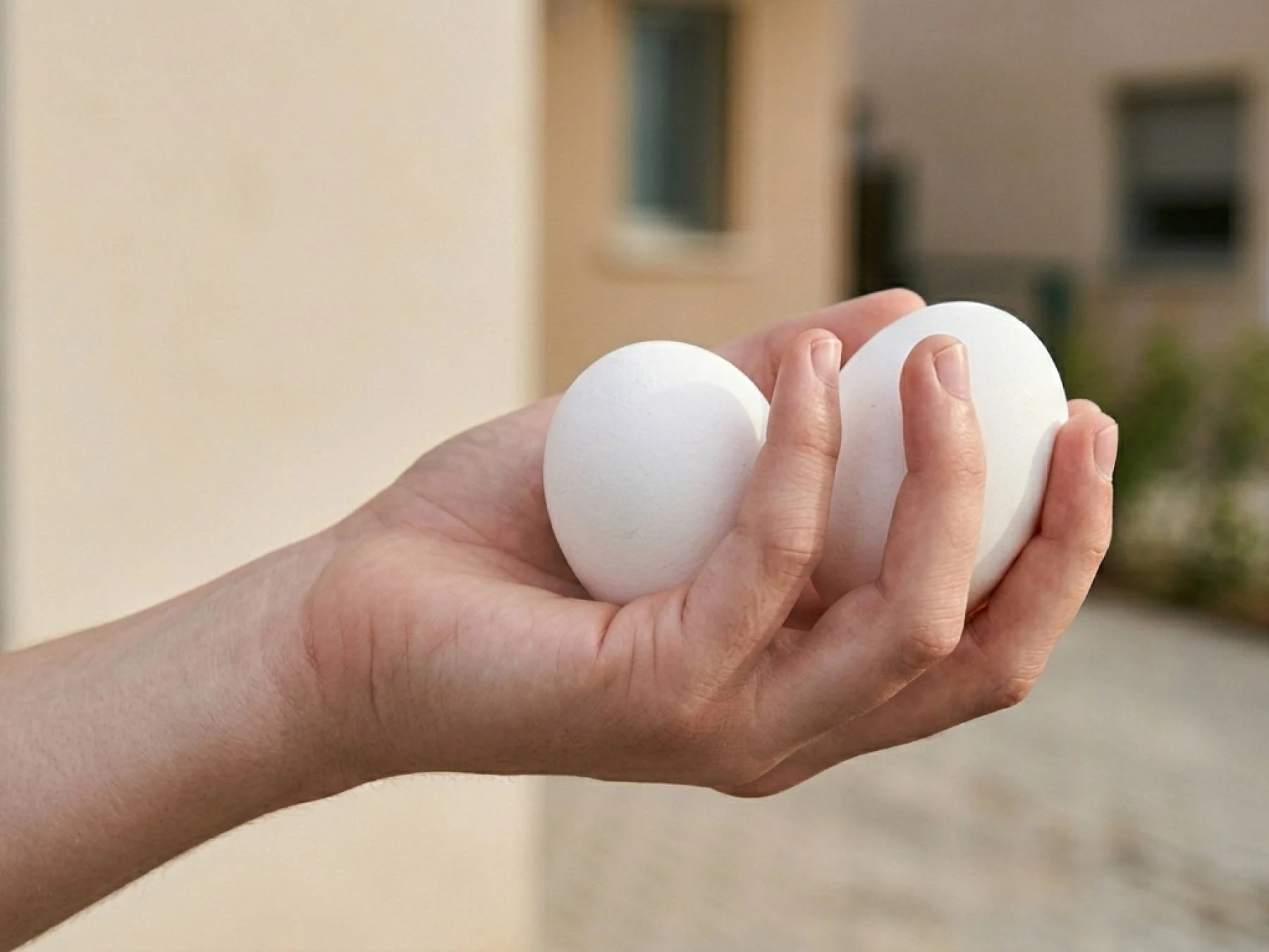 Lanzamiento de huevos