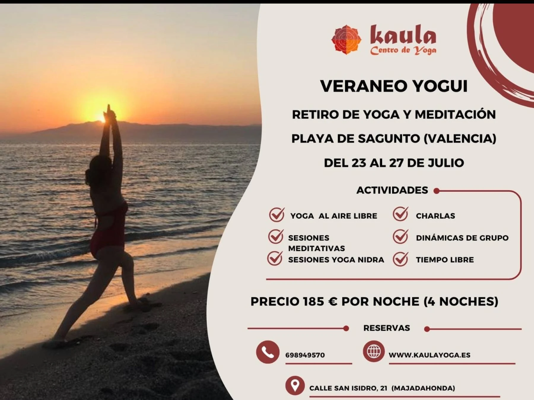 Veraneo Yogui ¡anímate a venir!