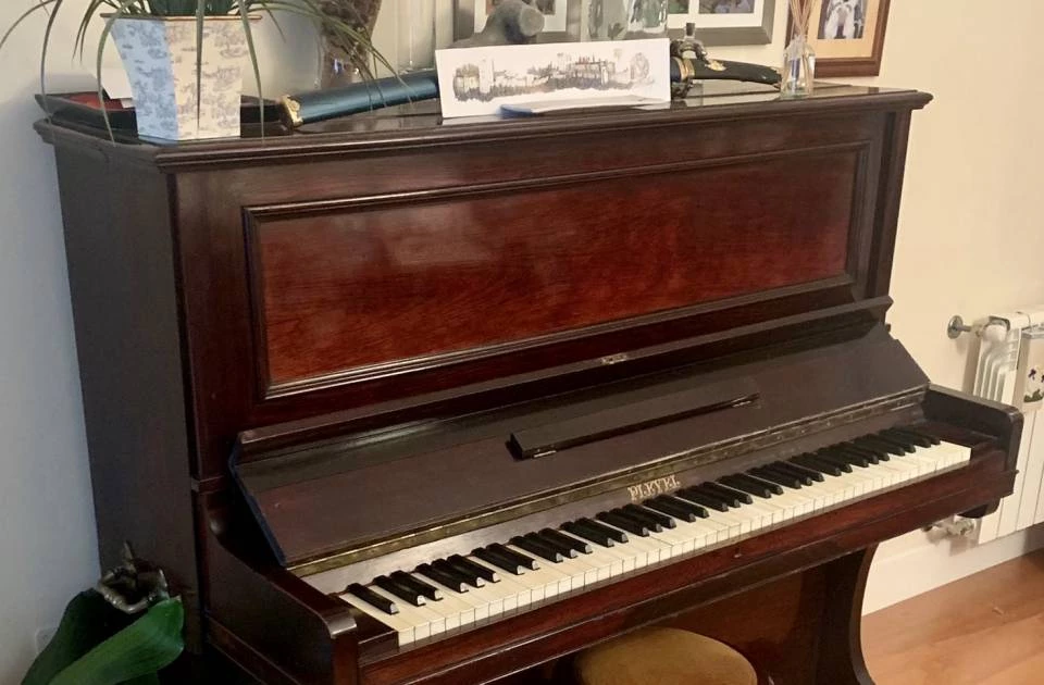 VENDO PIANO VERTICAL PLEYEL