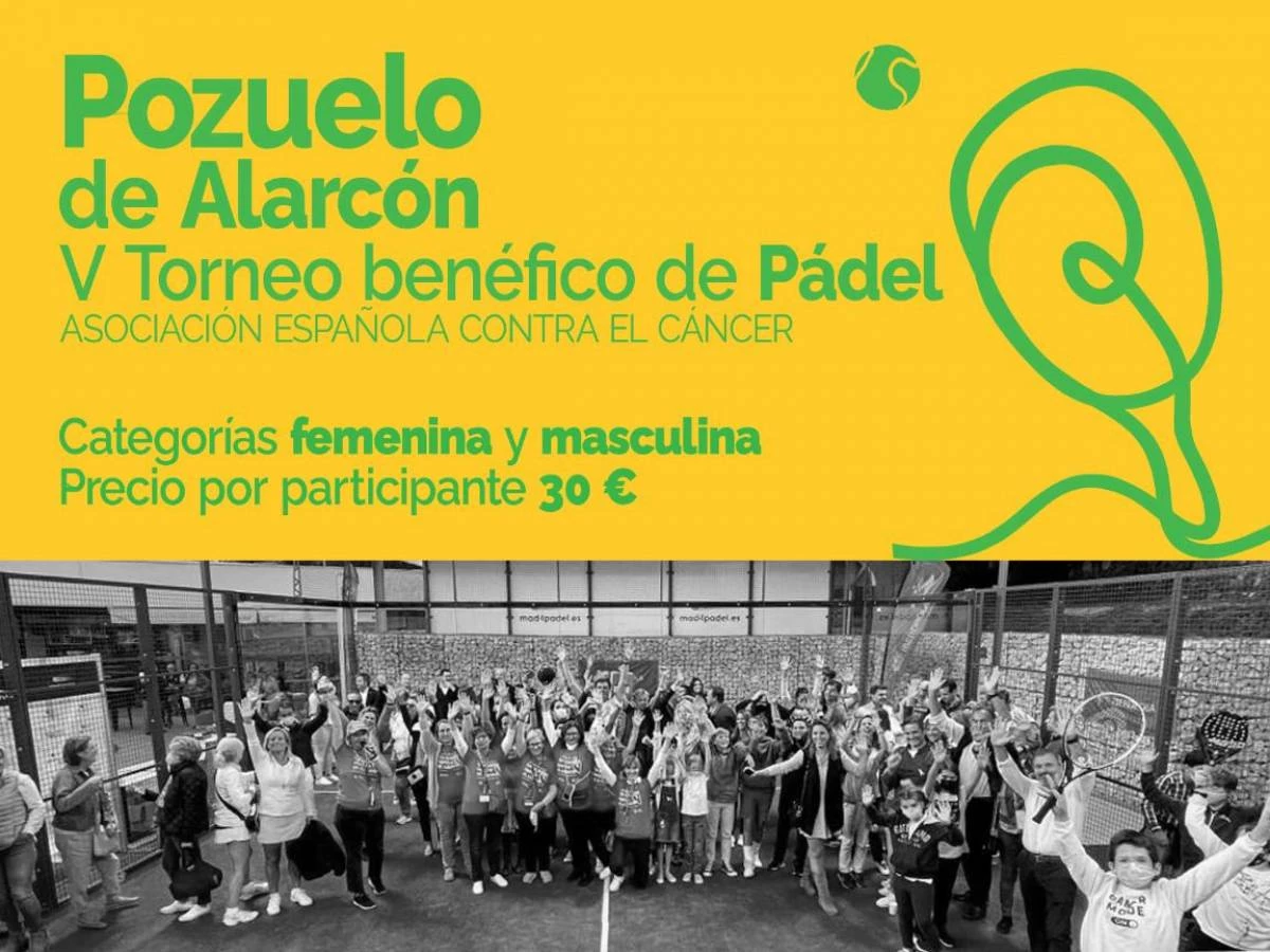 V Torneo Benéfico de pádel contra el cáncer de la AECC 