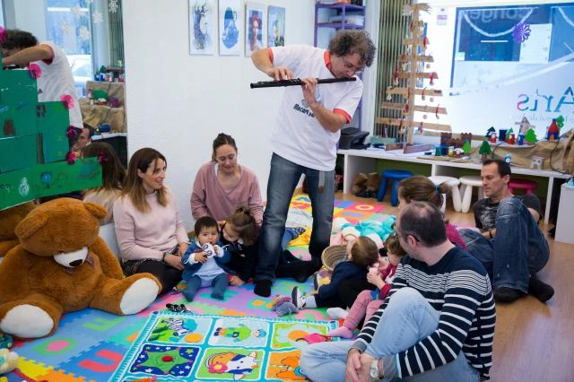Mozart para bebés: Flauta y Arpa