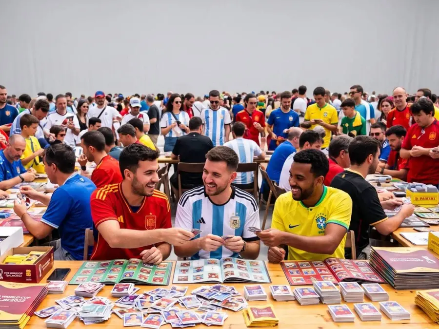 Cambio cromos del Mundial