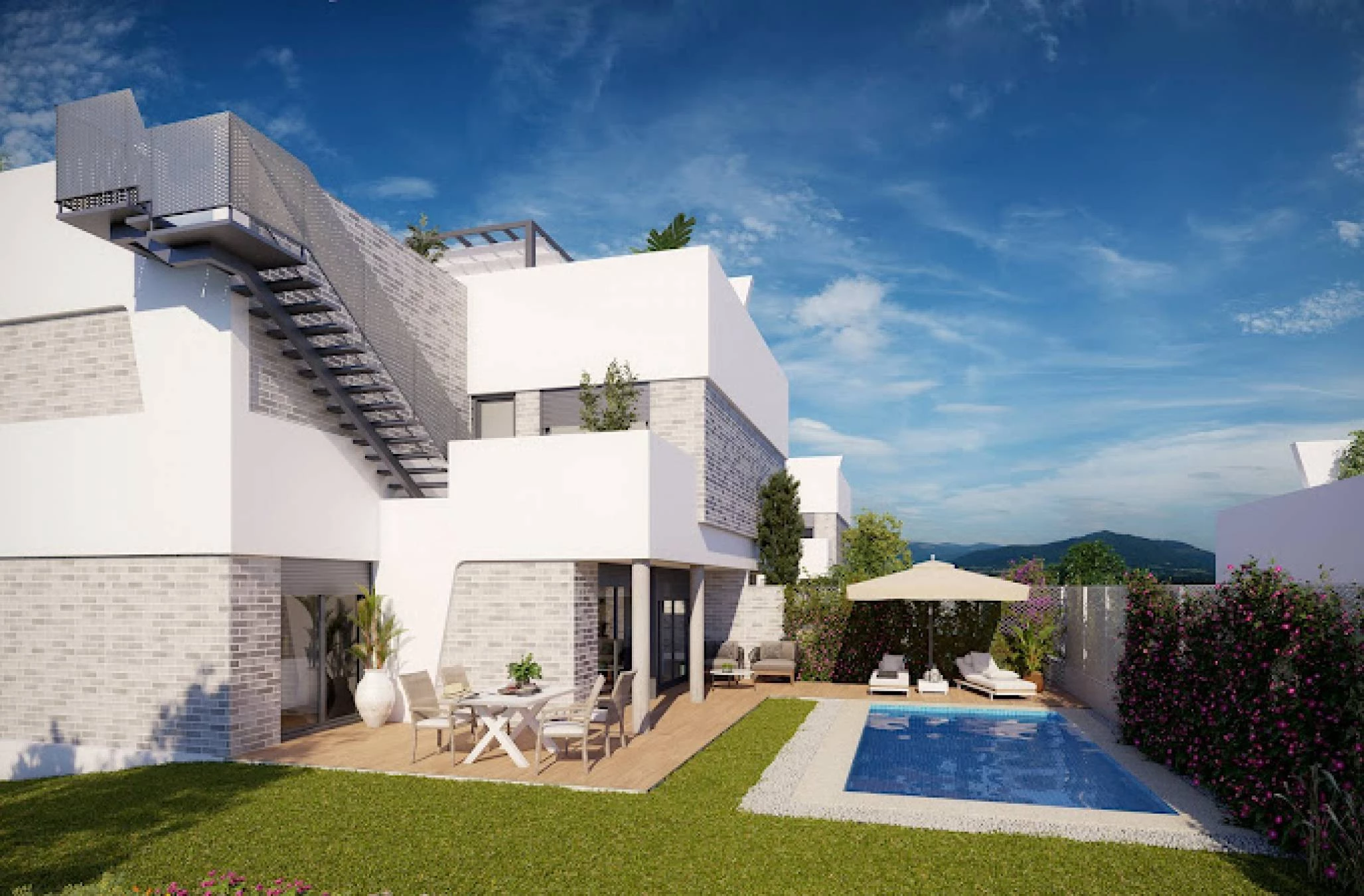 Chalet pareado en venta en El Olivar de Mirabal